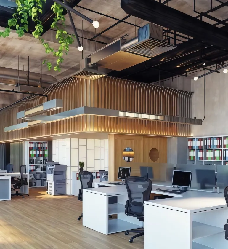 Industrial interior design services in Tamil Nadu
