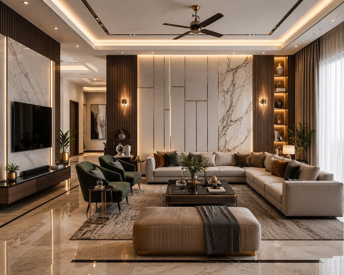 Living & TV Units in Coimbatore, Tamil Nadu | D2B Interiors Studio