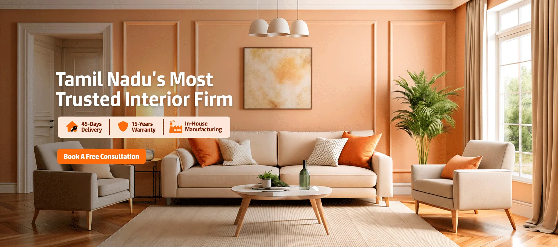 Interior designers in Tamil Nadu — D2B Interiors offer
